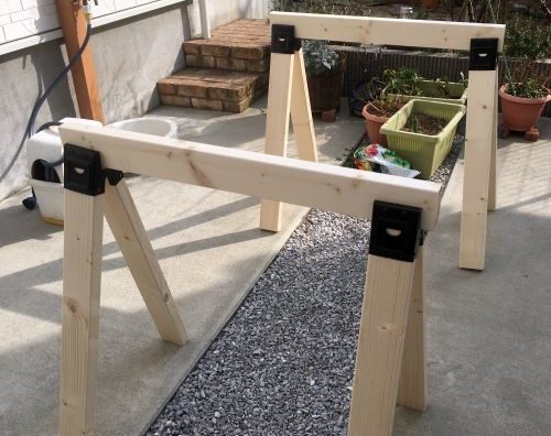 作業台を作りました