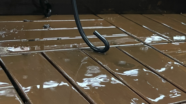 大雨警報中