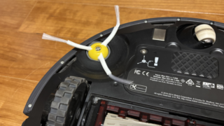 ルンバはブラシが無くてもお掃除できる