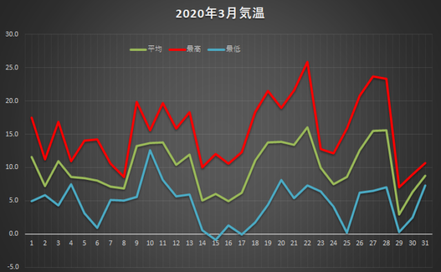 結局雪が積もった3月の電気代